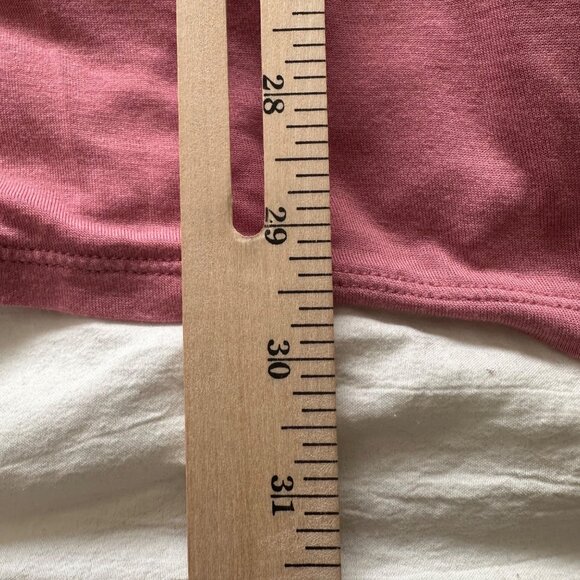 LOGO by Lori Goldstein 3X Knit Top with Chiffon Back Inset & Pockets Boho Casual - Picture 10 of 11